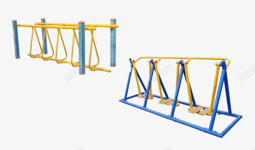 活力迸發 平面電商中公共健身器材的創意字體元素素材設計